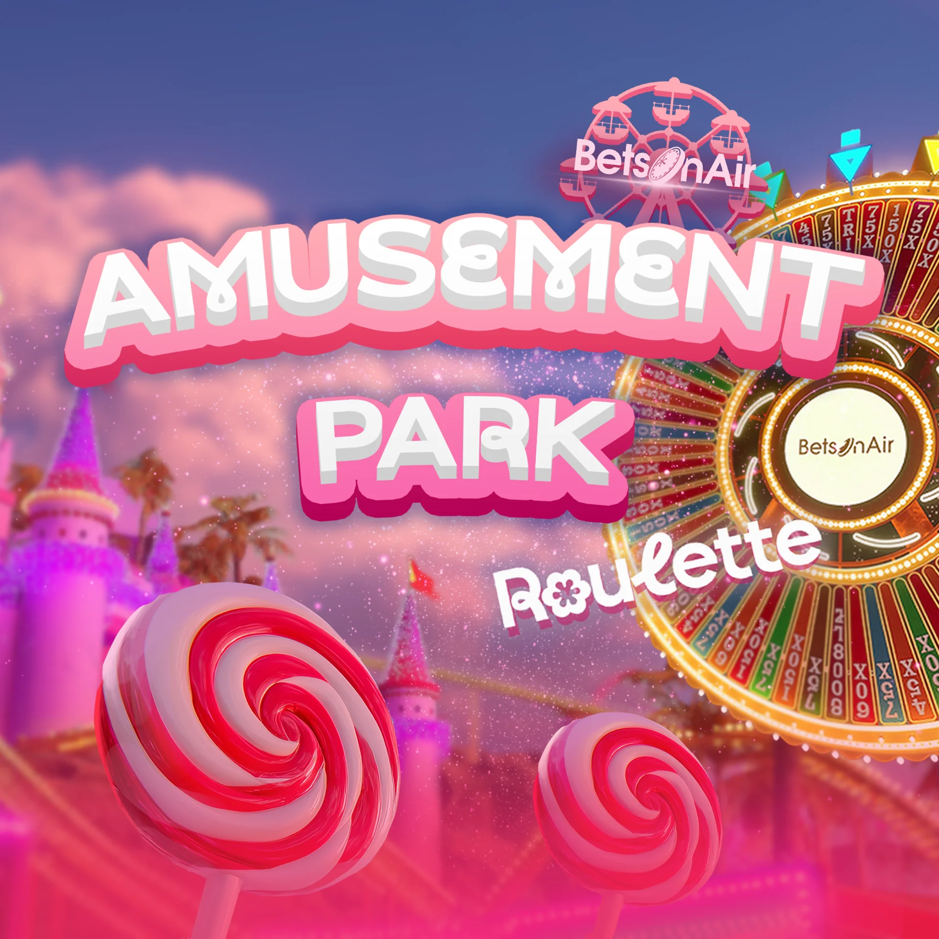 Cover of the game Amusement Park Roulette - online roulette from Bets On Air